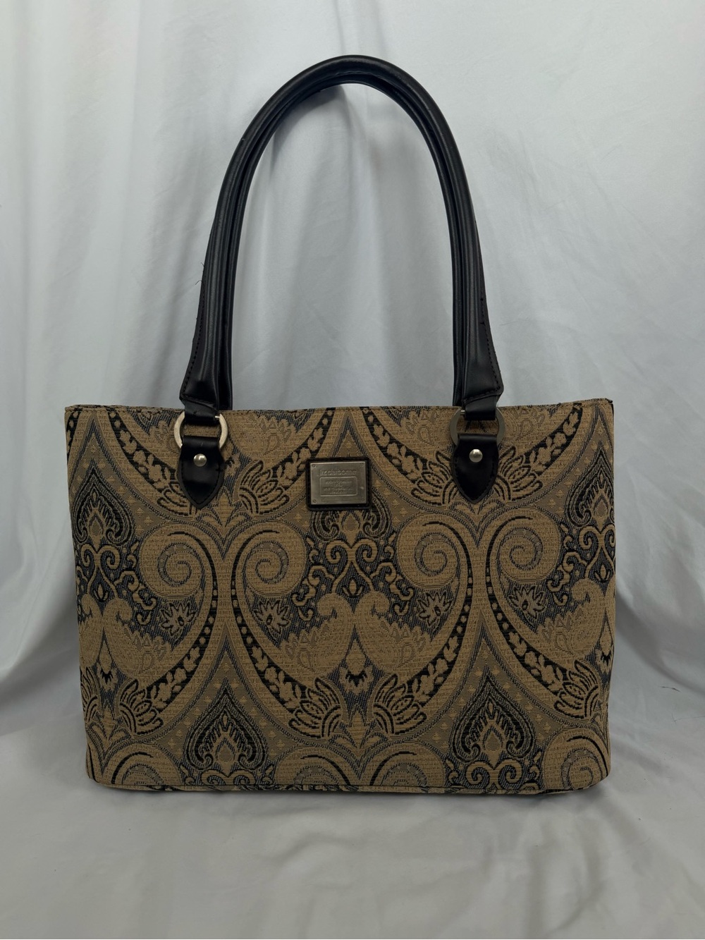 Liz Claiborne Tapestry Tote Bag